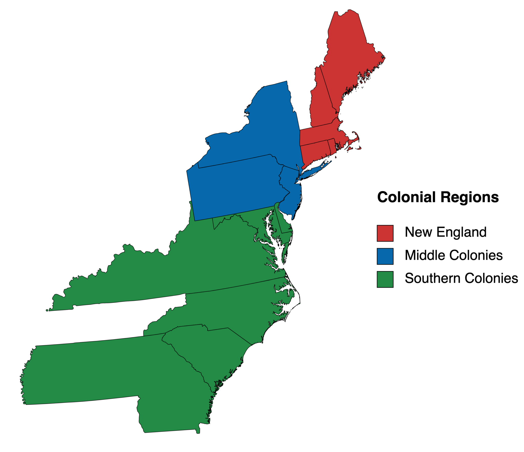 map-of-the-new-england-middle-and-southern-colonies-secretmuseum