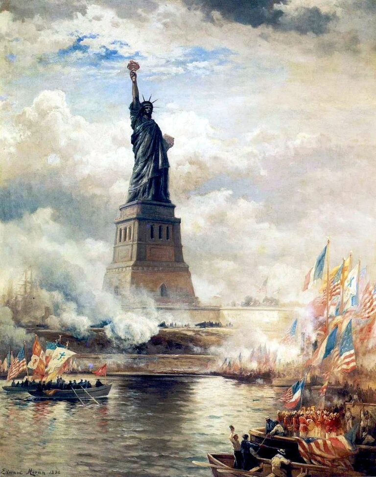 What Was A Symbol Of Hope For Immigrants The Dedication Of The Statue Of Liberty: A Symbol Of Freedom And Hope
