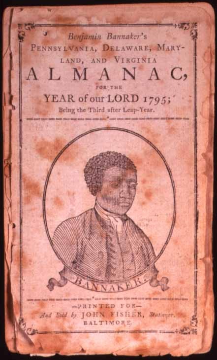 Title page of Benjamin Banneker’s 1792 almanac