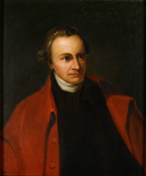 Portrait of Patrick Henry, American Founding Father.