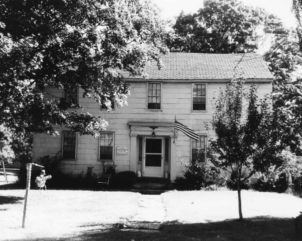 The historic home of William Williams in Lebanon, Connecticut, a National Historic Landmark 