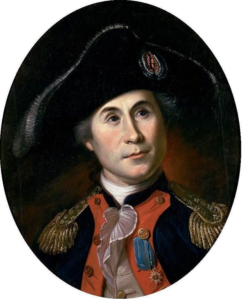 Portrait of John Paul Jones by Charles Willson Peale, 1781