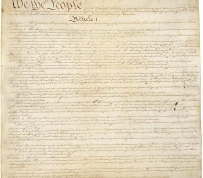 Copy of the US Constitution